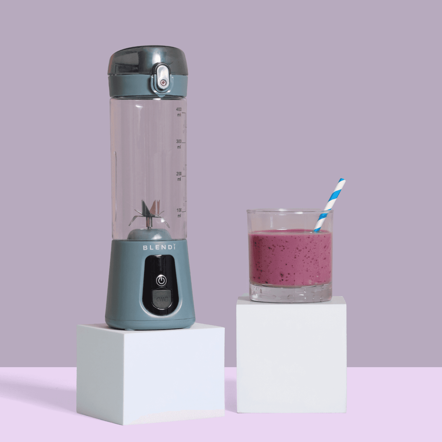 BLENDi Pro+ Ice Crushing Portable Blender, 17 oz USB-C