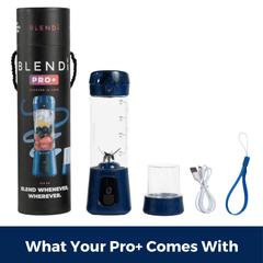 BLENDi Pro+ Ice Crushing Portable Blender, 17 oz USB-C