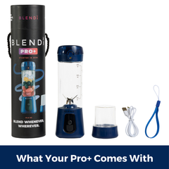 BLENDi USA Pro+ Ice Crushing Portable Blender, USB-C