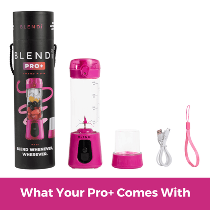BLENDi Pro+ Ice Crushing Portable Blender, 17 oz USB-C