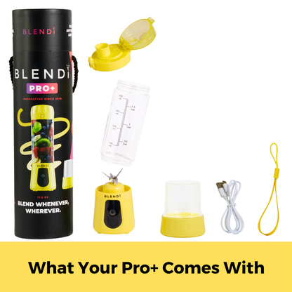 BLENDi Pro+ Ice Crushing Portable Blender, 17 oz USB-C