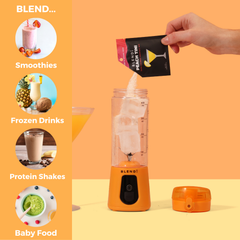 BLENDi Pro+ Ice Crushing Portable Blender, 17 oz USB-C
