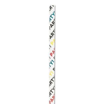 Allover Party Cocktail Straw, 100Pc - Abbott