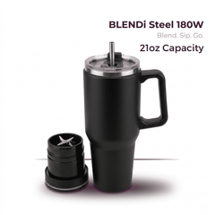 BLENDi Steel Insulated Portable Blender, 21 oz USB-C