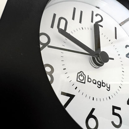 Bagby CLASSIC Reloj Despertador Silencioso de Madera