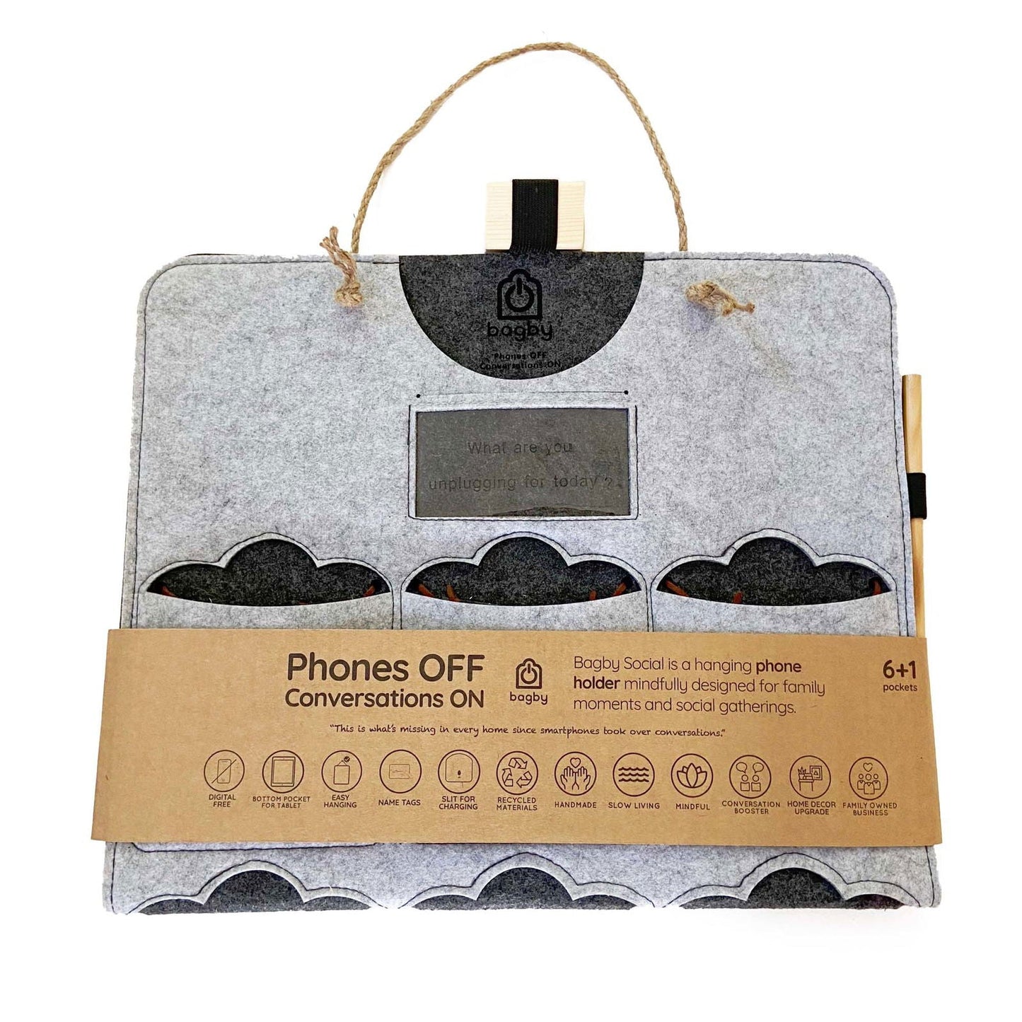 6+1 Pocket Phone Organizer by Bagby FAMILY
