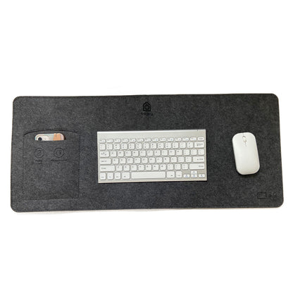 Bagby MAT Desk Pad With Phone Pocket, 27.5 x 11.8 in.