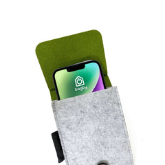 Phone holder with logo