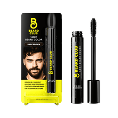 Dark Brown beard color pen with packaging for grooming