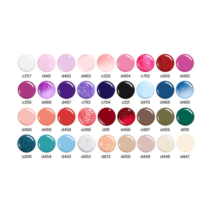 Beetles Gel Nail Polish Set 36 Colors, Winter Gift Set