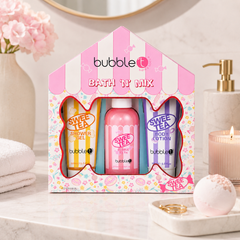 Bubble T Bath Gift Set, Swee Tea Bath N Mix, 3-Piece