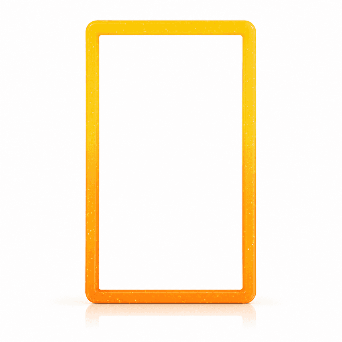 Yellow TPU PSA slab case bumper for card protection