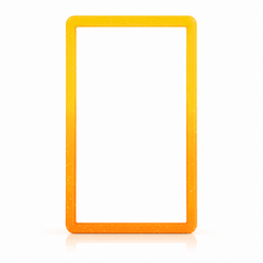 Yellow TPU PSA slab case bumper for card protection