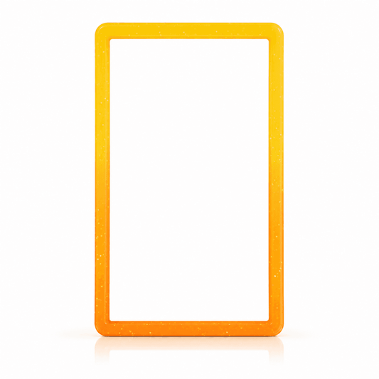 Yellow TPU PSA slab case bumper for card protection