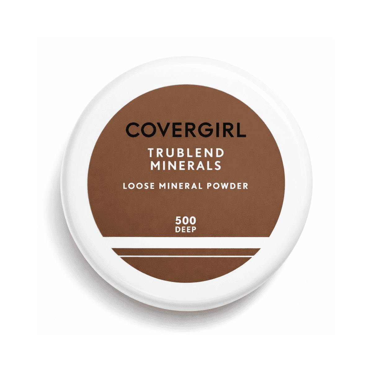 Covergirl TruBlend Minerals loose mineral powder container on a white background