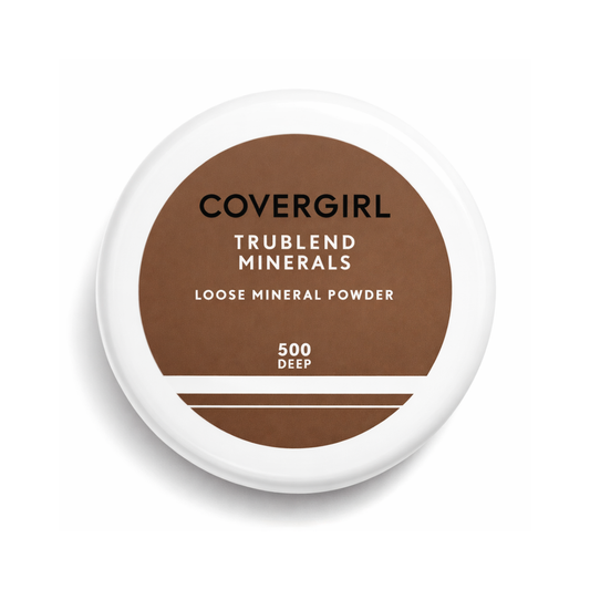 Covergirl TruBlend Minerals loose mineral powder container on a white background