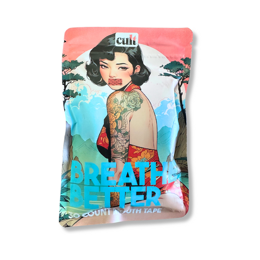 CULT Breathe Better Mouth Tape – 30 Count (Sleep Mouth Strips)