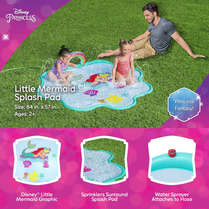 Disney Princess Splash Pad, Little Mermaid - Bestway