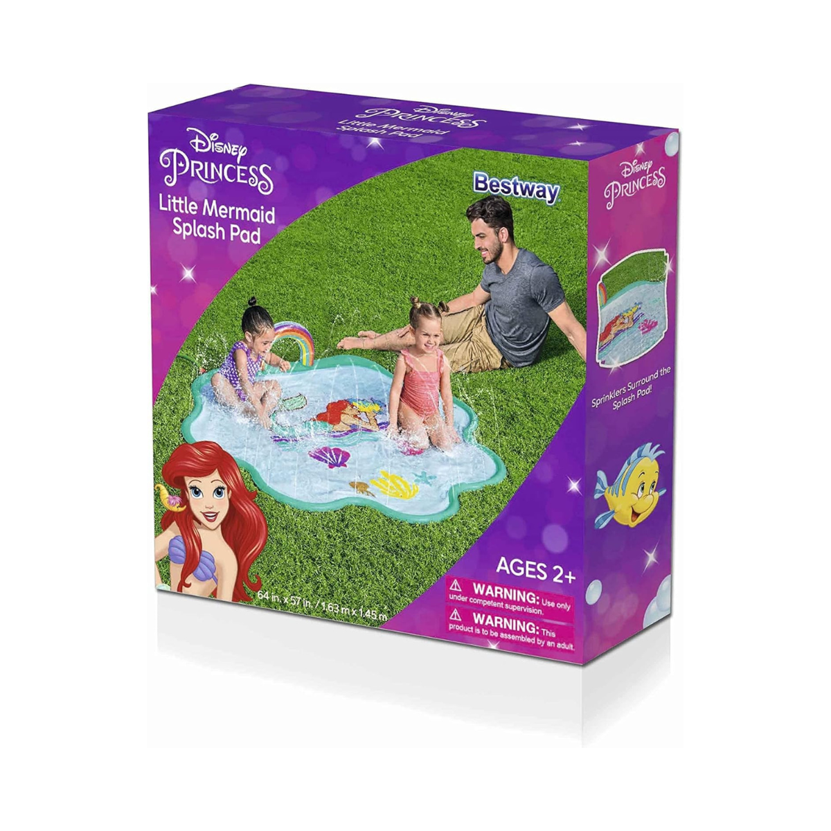 Disney Princess Splash Pad, Little Mermaid - Bestway