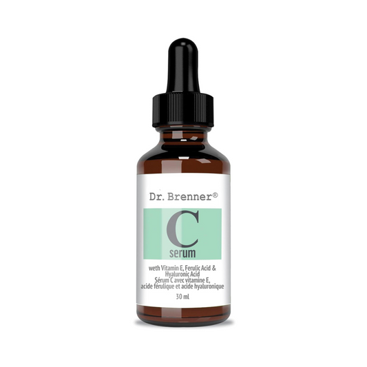 Dr. Brenner Vitamin C Serum 20% with Ferulic Acid, Vitamin E & Hyaluronic Acid – 1oz