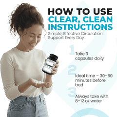 Benefits of CardioC2 supplement highlighting circulation, energy, and mental clarity