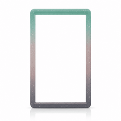 Gradient TPU slab case bumper for trading cards