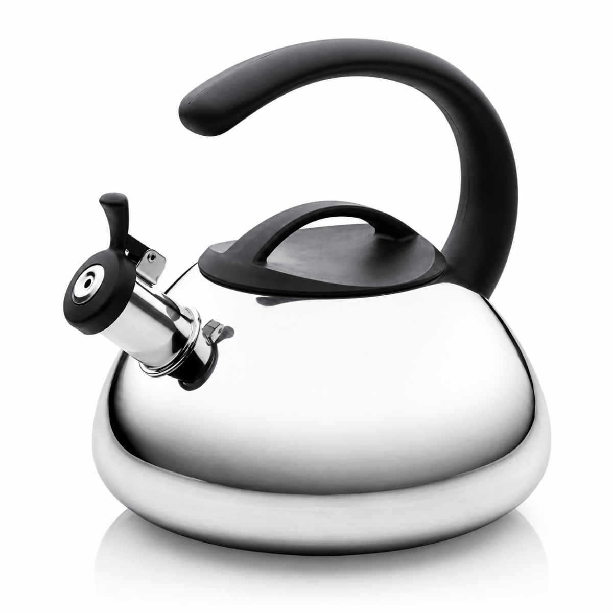 Farberware Whistling Tea Kettle, 2.3-Qt Stainless Steel