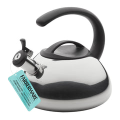 Farberware Whistling Tea Kettle, 2.3-Qt Stainless Steel
