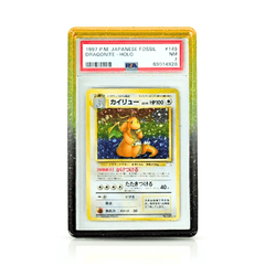 Green speckled PSA slab case bumper with Pokémon card