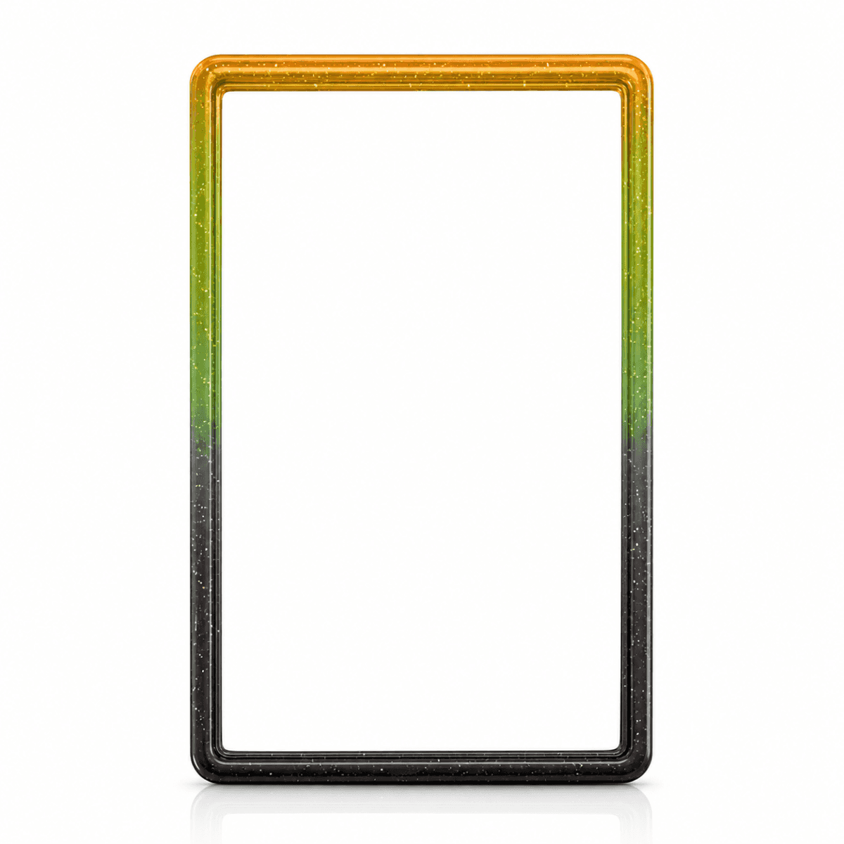 Green gradient TPU PSA slab case bumper for card protection