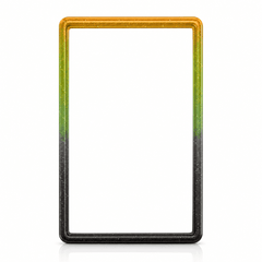 Green gradient TPU PSA slab case bumper for card protection
