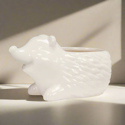 Small Planter, Hedgehog 5.5"L - Abbott