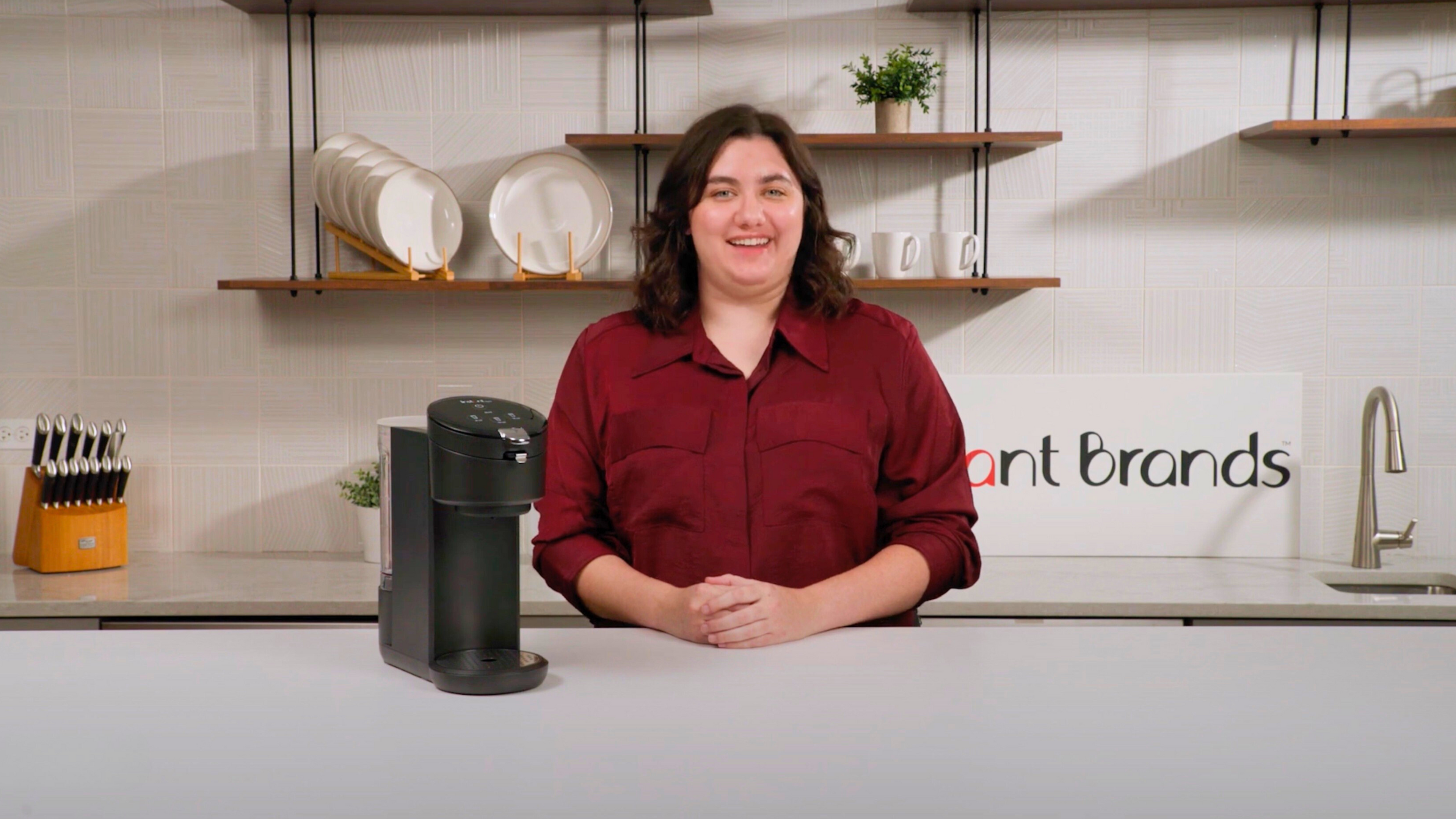 Load video: Instant Pot® Solo WiFi Connect Single-Serve Coffee Maker