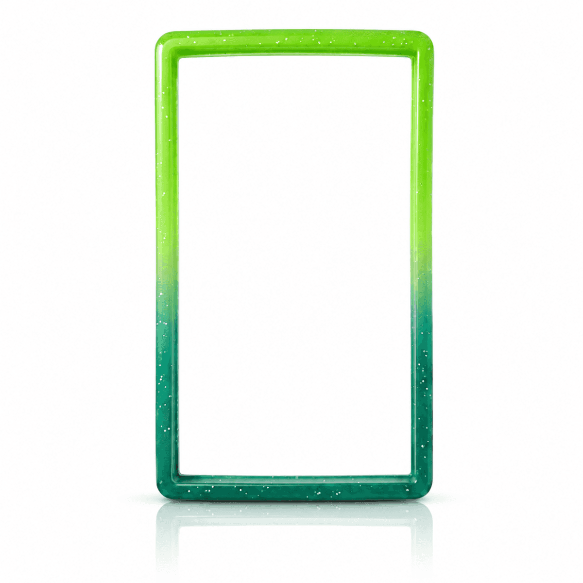 Green and Dark Green TPU PSA slab case bumper for card protection