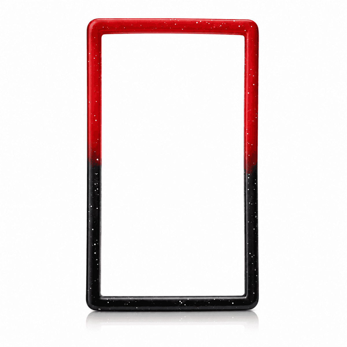 Red and black TPU PSA slab case bumper for card protection