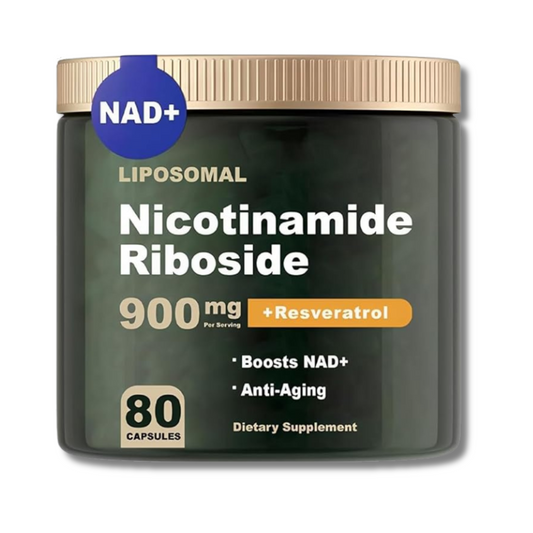 Flostmourne NAD+ Supplement with Resveratrol & Quercetin – 80 Capsules