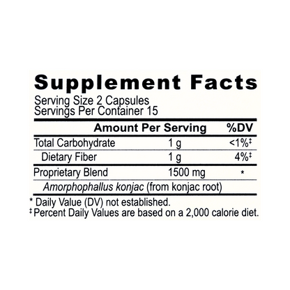 Lipozene Maximum Strength Weight Loss Capsules – 60 Count (Konjac Root)