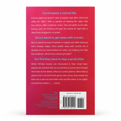 Red front-cover paperback novel book by Elaine Murphy for Grand Central Publishing, titled Look What You Made Me Do.
