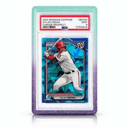 PSA slab case holder with Dylan Crews baseball card