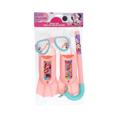 Toddler 3-Piece Swim Set, Minnie Mouse - What Kids Want Inc.