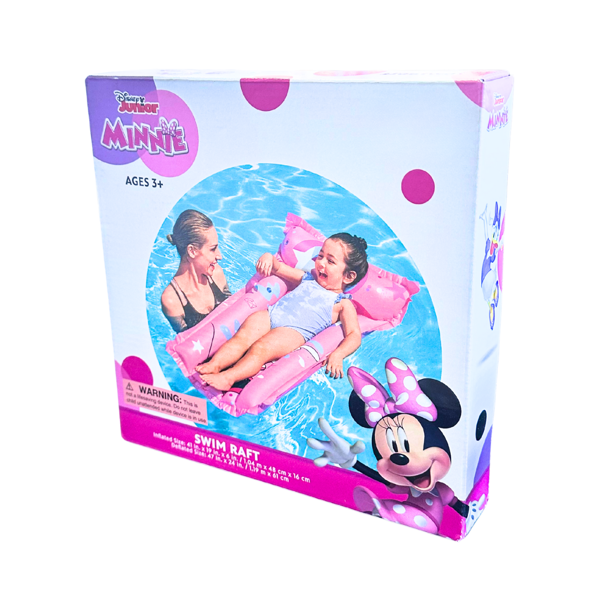 Inflatable Swim Raft, Disney Junior Minnie - Bestway