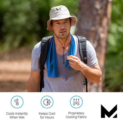 Instant Cooling Towel, Reusable - Mission