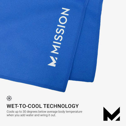Instant Cooling Towel, Reusable - Mission