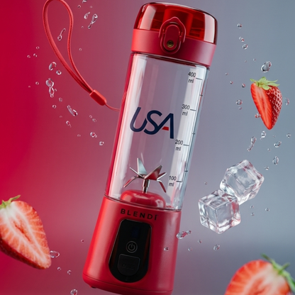 BLENDi USA Pro+ Ice Crushing Portable Blender, USB-C