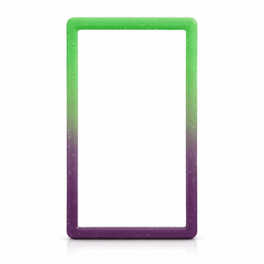 Colorful PSA slab case bumper for trading cards