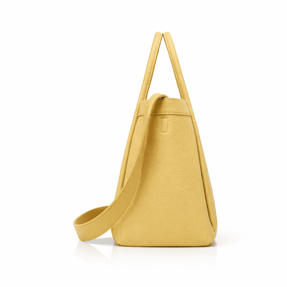 Juego de 2 bolsos con asa superior Kelly M Lychee, amarillo