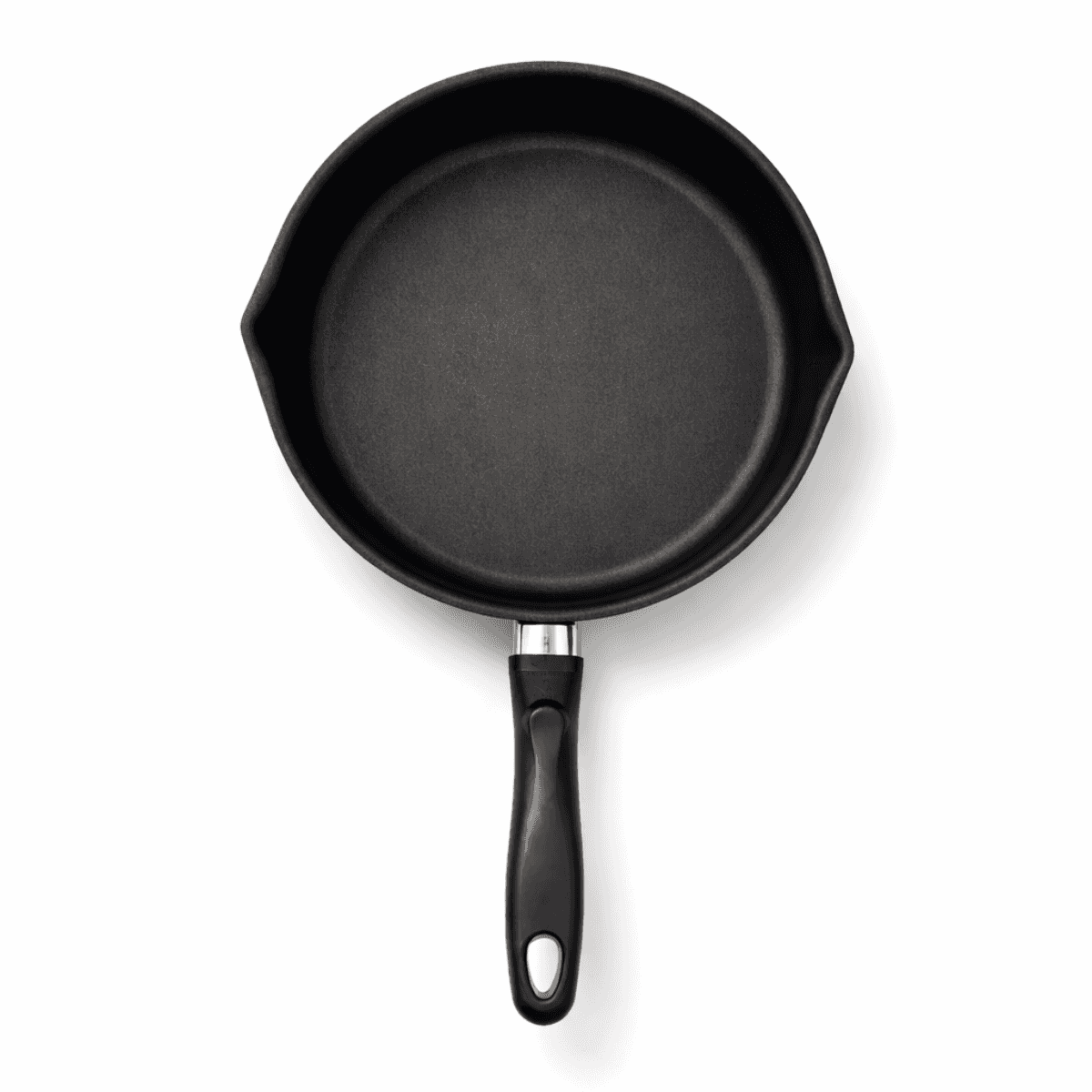 Top view of Nordic Ware 10 Inch Nonstick Skillet showing spacious cooking surface and ergonomic handle, perfect for everyday kitchen use.