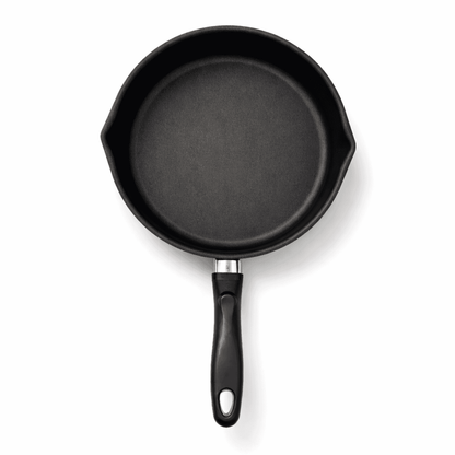Top view of Nordic Ware 10 Inch Nonstick Skillet showing spacious cooking surface and ergonomic handle, perfect for everyday kitchen use.