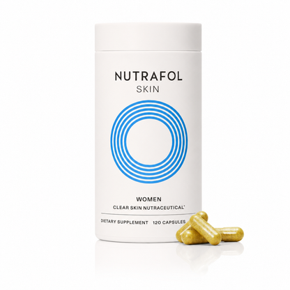 Nutrafol Clear Skin Nutraceutical Supplement, 1-Month Supply