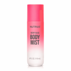 Nutrius Berry Bliss Body Mist spray 4 oz cruelty-free